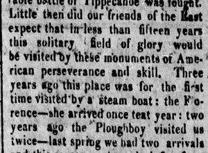 Newspaper clipping from 1826
