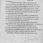 A letter from Gilbert Wilson, 1948