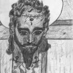 a sketch of Jesus